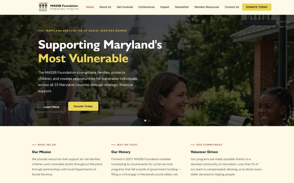 Case Study: MASSB Foundation Website & Member Portal