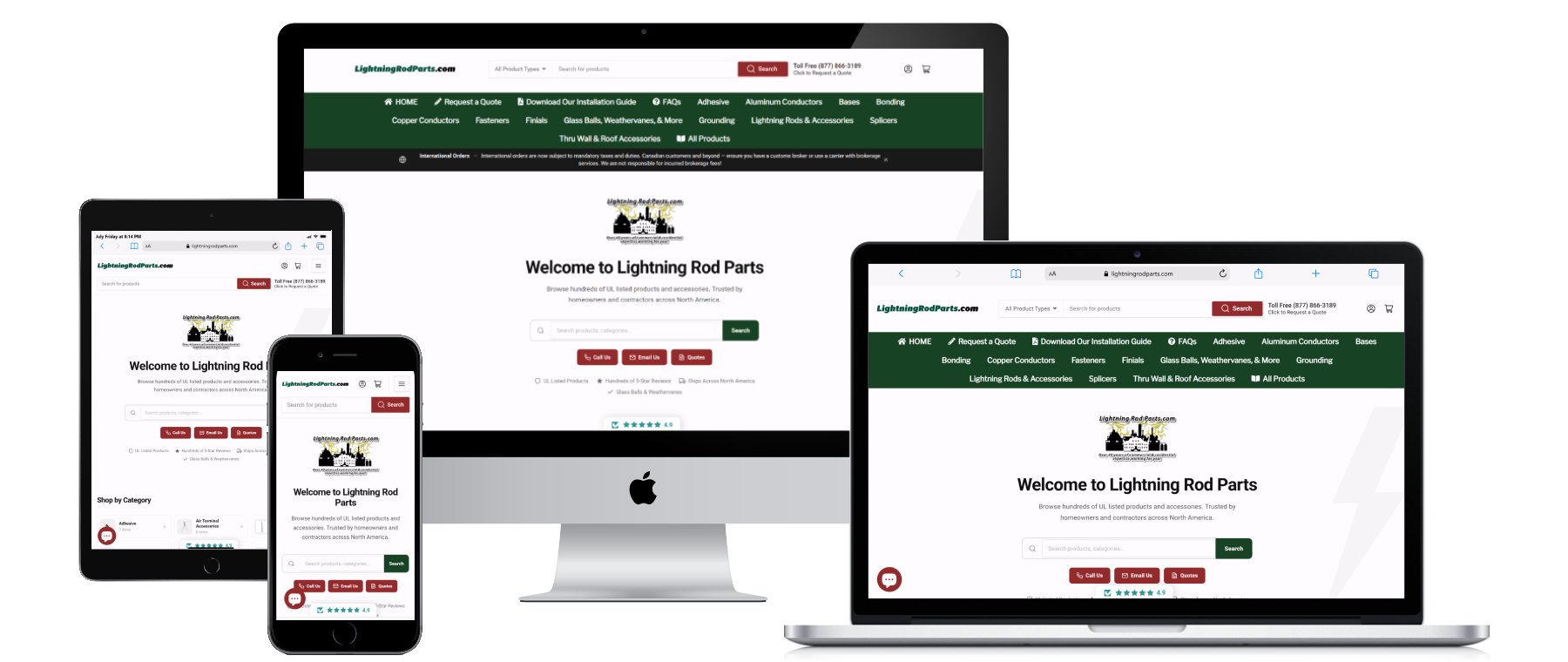 LightningRodParts.com